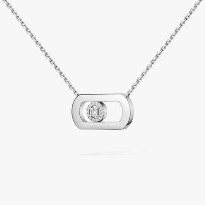 [Luxery]So Move Diamond Necklace in Gold
