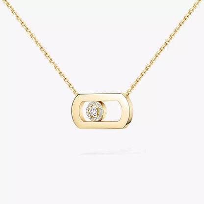 [Luxery]So Move Diamond Necklace in Gold