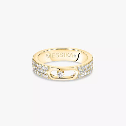 [Luxery]Move Joaillerie Pave_ Diamond Wedding Ring