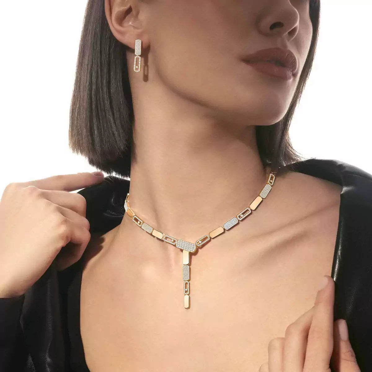 [Luxery]Imperial Move SM Diamond Earrings