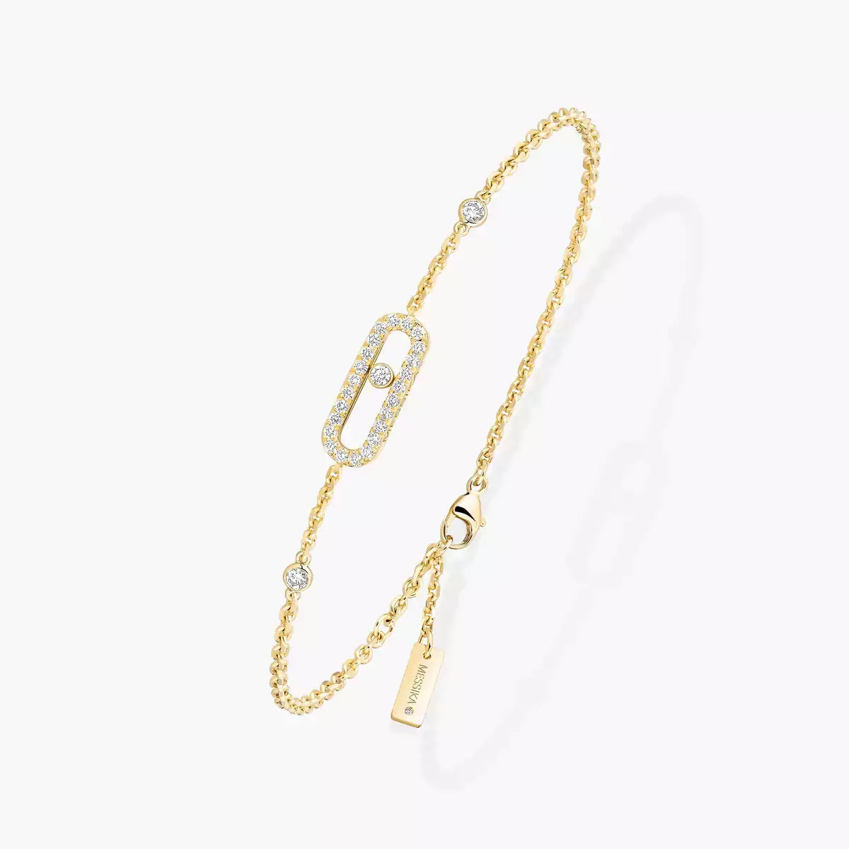 [Luxery]Move Uno Diamond Bracelet