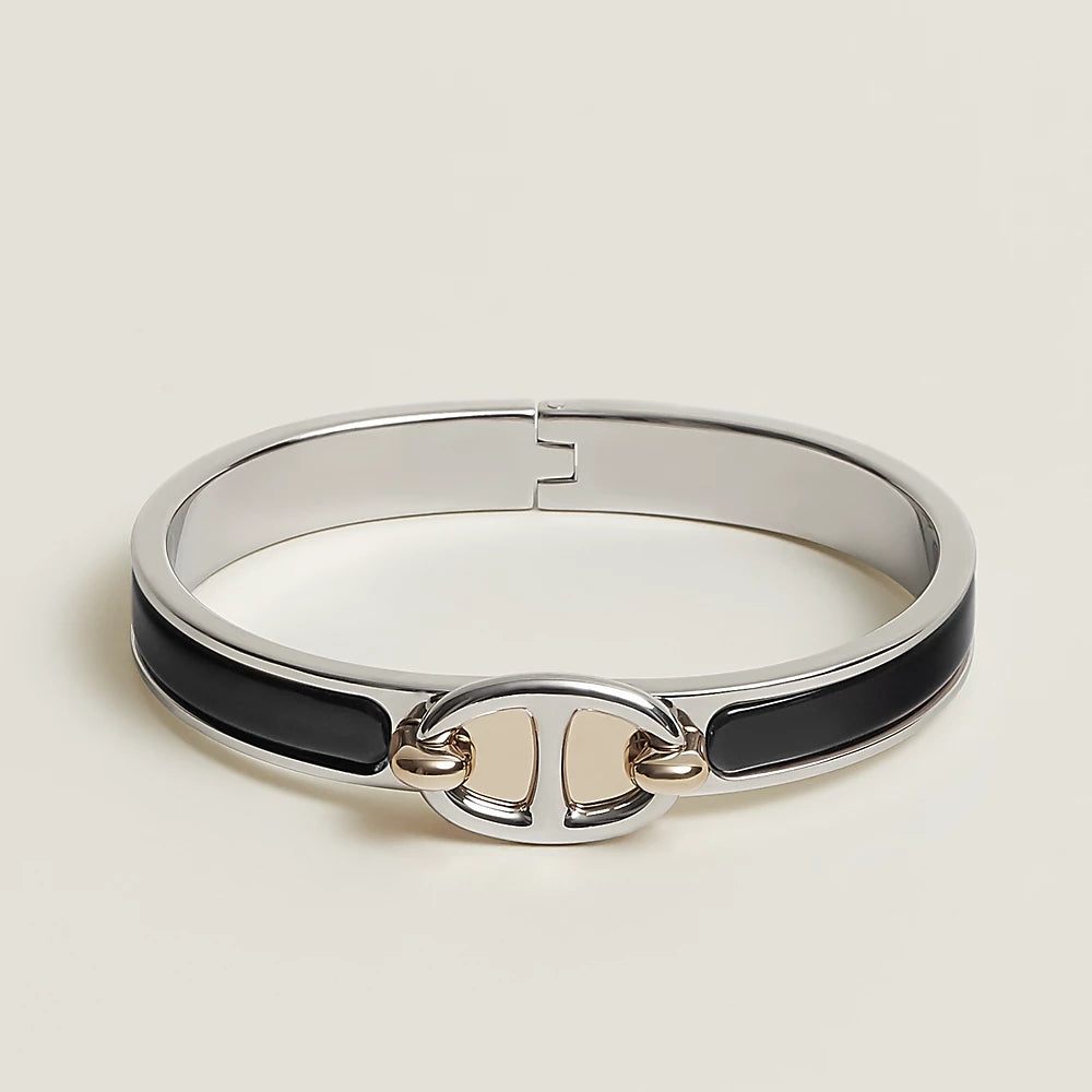 [Luxery]CLIC CHAINE SILVER BRACELET