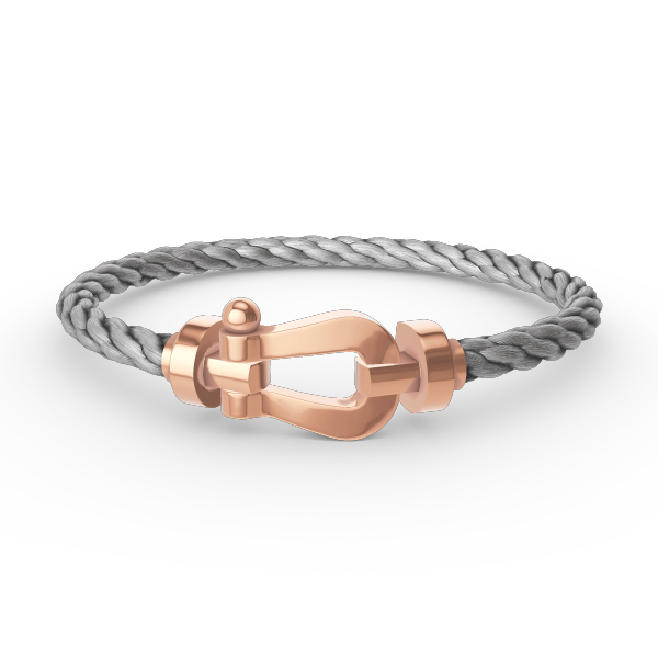 [Luxery]FORCE LARGE HORSESHOE NO DIAMOND BRACELET ROSE GOLD
