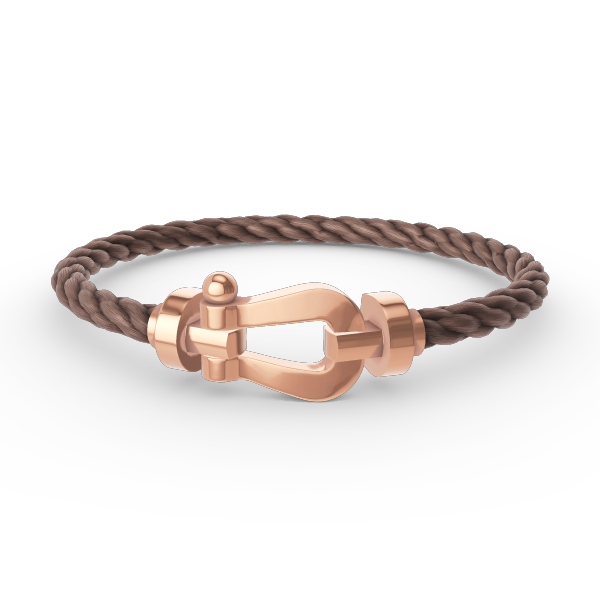 [Luxery]FORCE LARGE HORSESHOE NO DIAMOND BRACELET ROSE GOLD