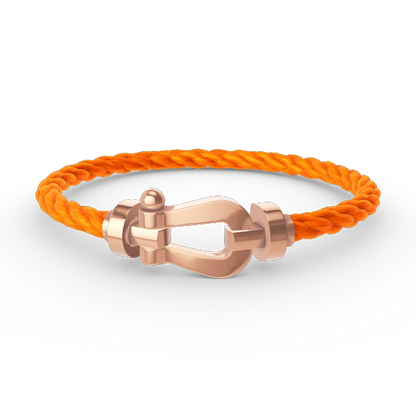 [Luxery]FORCE LARGE HORSESHOE NO DIAMOND BRACELET ROSE GOLD