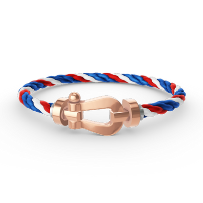 [Luxery]FORCE LARGE HORSESHOE NO DIAMOND BRACELET ROSE GOLD