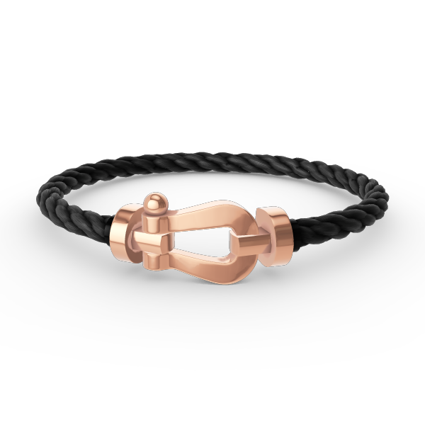 [Luxery]FORCE LARGE HORSESHOE NO DIAMOND BRACELET ROSE GOLD