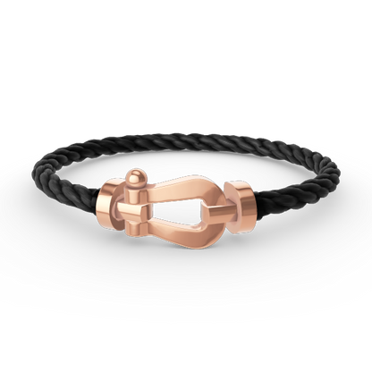 [Luxery]FORCE LARGE HORSESHOE NO DIAMOND BRACELET ROSE GOLD