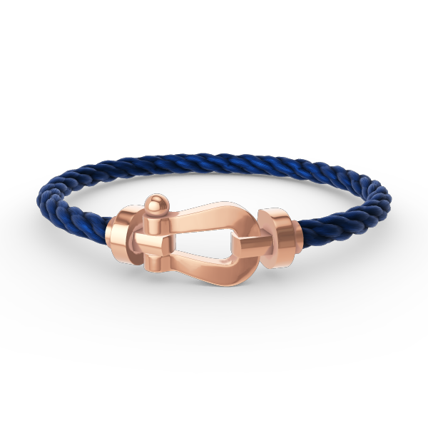 [Luxery]FORCE LARGE HORSESHOE NO DIAMOND BRACELET ROSE GOLD