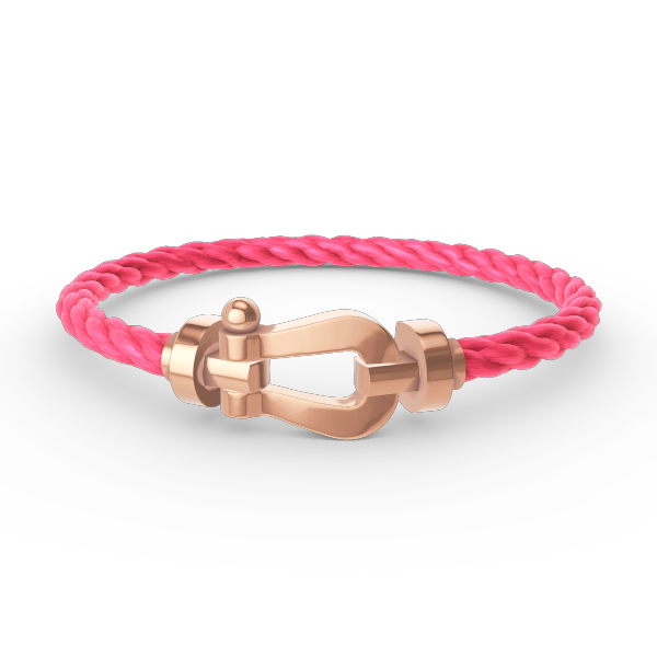 [Luxery]FORCE LARGE HORSESHOE NO DIAMOND BRACELET ROSE GOLD