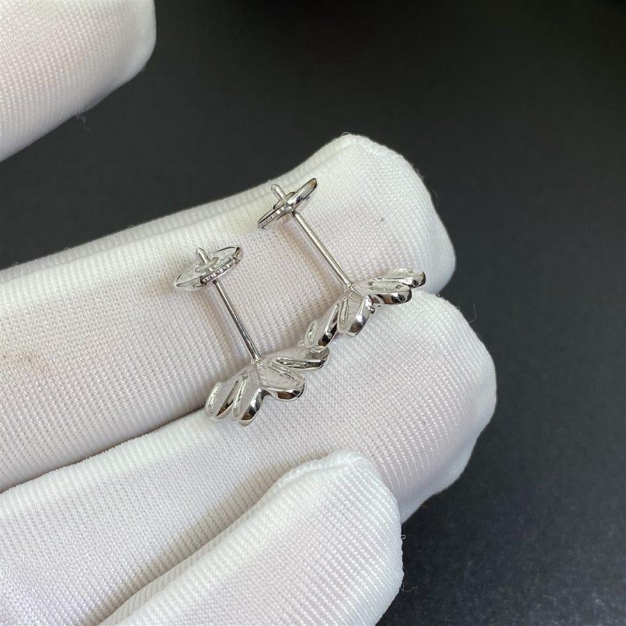 [Luxery]FRIVOLE MINI SILVER FLOWER EARRINGS