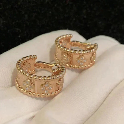 [Luxery]PERLEE DIAMOND EARRINGS