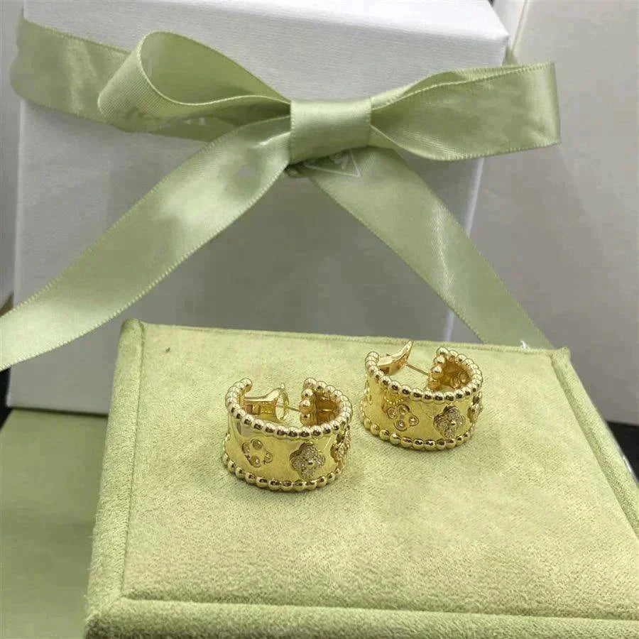 [Luxery]PERLEE DIAMOND EARRINGS