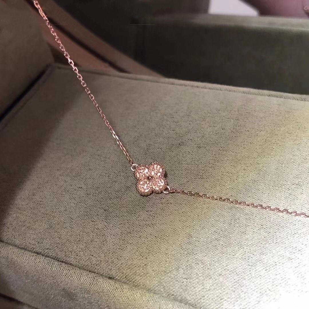 [Luxery]CLOVER SINGLE FLOWER BRACELET