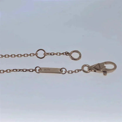 [Luxery]CLOVER WHITE MOP SINGLE FLOWER BRACELET