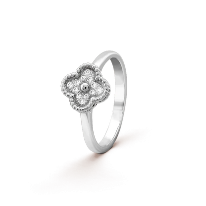 [Luxery]CLOVER DIAMOND RING
