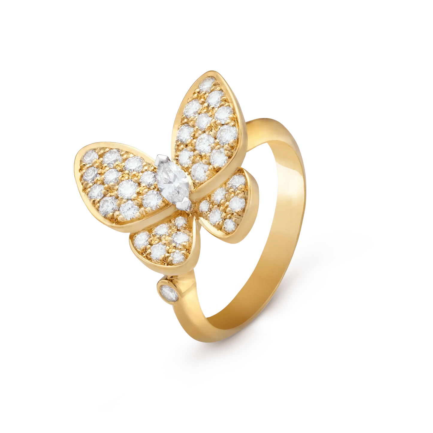 [Luxery]BUTTERFLY DIAMOND RING