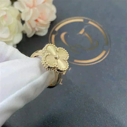 [Luxery]CLOVER GOLD RING