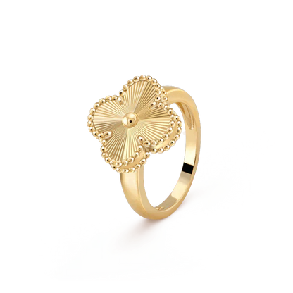[Luxery]CLOVER GOLD RING