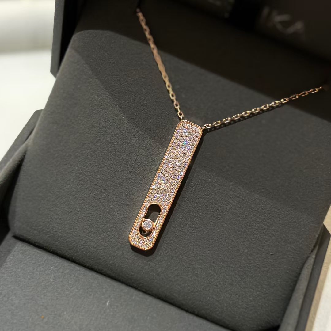 [Luxery]MY FIRST DIAMOND PAVED NECKLACE