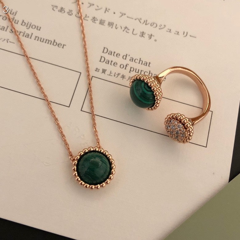 [Luxery]PERLEE COULEURS DIAMOND ROSE GOLD BETWEEN THE FINGER RING