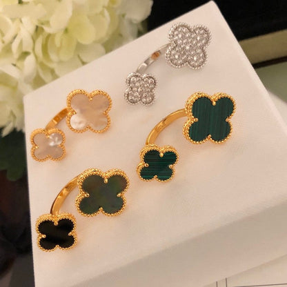 [Luxery]CLOVER BETWEEN THE FINGER RING